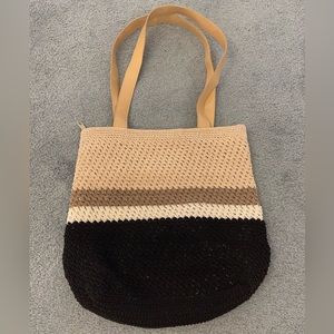 Unique Knit Beach Bag/Purse
